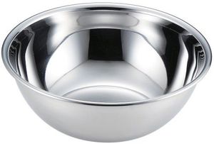 Bol de service personnalisé en acier poli argenté, design orné écologique pour dîners formels - Product Image 5