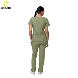 Pro Breakthrough Plus <b>Scrub</b> <b>Set</b> for Women - Enhanced V-Neck Top & Multi Pocket Pants - Product Image 2