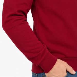 Custom Design <b>Men's</b> 100% Cotton Half Zip Sweatshirts Durable Stitching Stand Collar Embroidery Logo Winter Wear <b>Men's</b> Sweatshirt - Product Image 4
