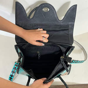Sac fourre-tout en cuir de vachette repoussé tendance 2026, grande capacité, sac à bandoulière, motif à carreaux, sac à main, cadeau, sacs à main pour femmes - Product Image 6
