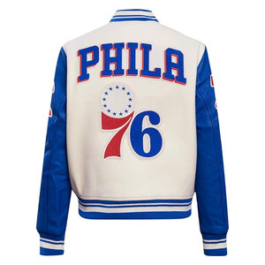 Womens NBA <b>Retro</b> Classics Varsity <b>Jacket</b> Stylish Vintage Basketball Inspired Letterman <b>Jacket</b> for Women - Product Image 6