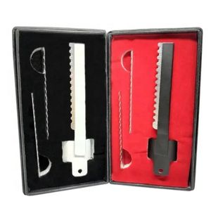 Custom Packing Stainless Steel Finger Ring Hair Thinning <b>Razor</b> Precision Hair Texturizing Tool for Barbers - Product Image 5
