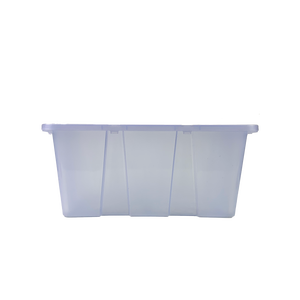 Caja de Almacenamiento Rectangular Transparente de Plástico PP con Tapa Ventilada para Uso Doméstico - Product Image 3