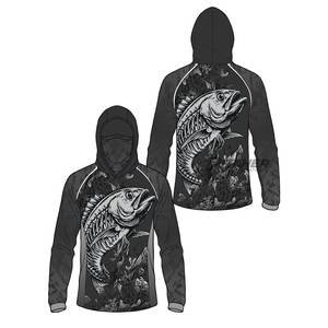 Camisa de Pesca con Capucha y Protección Solar UV 50+, Impermeable, con Logotipo Personalizado, de Secado Rápido, Proveedor al por Mayor - Product Image 6