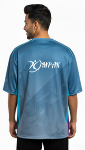 เสื้อยืดโอเวอร์ไซส์ผู้ชายสุดเทรนด์ พิมพ์ลายแบบซับลิเมชั่น สไตล์สตรีทแวร์ลำลอง ทรงหลวม แฟชั่นยอดนิยม - Product Image 2