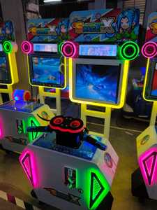เครื่องเกมแข่งจักรยานอาร์เคดจอ 17 นิ้ว สำหรับผู้เล่นคนเดียว ยี่ห้อ Space X – เกมจำลองการแข่งมอเตอร์ไซค์แบบหยอดเหรียญสำหรับเชิงพาณิชย์ - Product Image 5