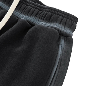 กางเกงวอร์มผู้ชายผู้หญิงสั่งทำพิเศษ เอวยางยืด มีเชือกผูก ทรงขาตรง หลวมสบาย รับผลิตแบบ OEM ODM ป้องกันการซีดจางจากแสงแดด - Product Image 3