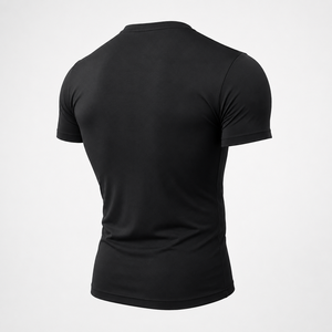 Custom Men Compression T Shirt Short Sleeve Quick Dry Stretch <b>Athletic</b> Gym Base Layer Shirt For Running Training OEM Wholesale - Product Image 5