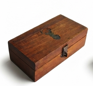 Wooden <b>Keepsake</b> Urn <b>Box</b> Memory Storage Case Engraved Ashes Memorial Container for Human and Pet Remembrance Handcrafted Finish - Product Image 5