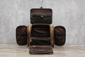 Custom Logo Make up Wash <b>Bag</b> Waterproof Leather Travel Cosmetic Pouch Toiletry <b>Bag</b> - Product Image 3