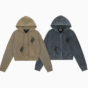Sweat à capuche décontracté pour homme, coupe classique, en molleton 100 % coton, coupe-vent, idéal pour l'hiver – Collection Essentiels OEM - Product Image 2