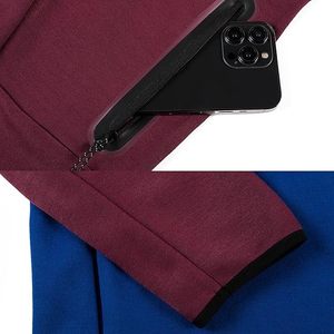 BROOXLY SPORTS Custom Mens Straight Leg <b>Tracksuit</b> Set Sweatshirt Sweatpants Premium Fleece 100% Cotton <b>Waterproof</b> Casual - Product Image 6