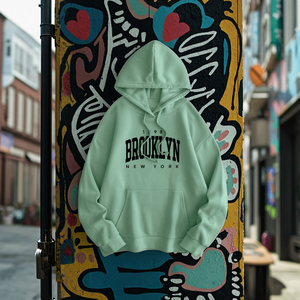 Sudadera con Capucha de Punto Grueso para Invierno - 100% Poliéster Ecológico, Sudaderas Personalizadas de 415 Gramos, Corte Regular, para Hombre - Product Image 5