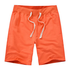 Shorts en molleton bouclé personnalisés en gros, shorts streetwear délavés pour les marques streetwear américaines - Product Image 3