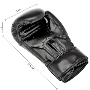 Gants de kickboxing en cuir artificiel, gants de combat en PU de qualité supérieure avec rembourrage multicouche pour l'entraînement et le sparring au kickboxing - Product Image 3