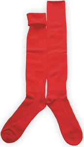 Chaussettes de sport tricotées rouges respirantes en nylon écologique pour la course, le football et les sports de plein air - Product Image 1