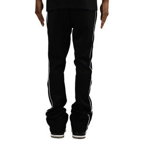 Pantalones Deportivos Casuales de Alta Calidad para Hombre, Corte Regular, Antiarrugas, Estilo Jogger, Anchos y Acampanados - Product Image 5