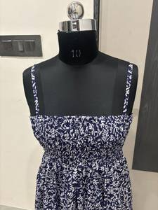 Floral Print Spaghetti Strap Maxi Dress Smocked Bodice Sleeveless Summer Beach <b>Sundress</b> Casual Women's Wear <b>Long</b> Dress - Product Image 3