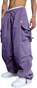 Pantalones Cargo de Nylon Verde Oliva para Hombre, Corte Holgado, Estilo Urbano, Multibolsillos, Joggers, Fabricante Personalizado, Suministro al por Mayor - Product Image 5