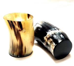 Verre à boire en corne de buffle, tasse viking, verre artisanal, accessoires écologiques pour boissons - Product Image 6