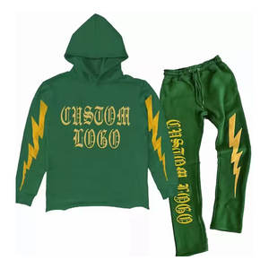 Conjuntos Deportivos de 2 Piezas con Capucha, Transpirables, Impresión 3D, Diseño Personalizado, Alta Calidad, Venta al Por Mayor - Product Image 3