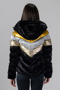 Veste matelassée pour femme en gros, personnalisable, coupe décontractée, coupe-vent, fermeture éclair, poches latérales, manteau premium pour femme pour l'hiver - Product Image 2
