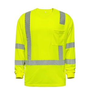 Hochsichtbare Sicherheits-Arbeitshemden ANSI Klasse 2 EN ISO 1 Wasserdicht LED-Blitz Gelb Lieferant Beauty Lederindustrie - Product Image 5