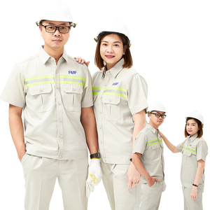 FMF Tenues de travail en toile de haute qualité Vêtements de soudage privés personnalisés Veste uniforme de lavage de voiture pour hommes femmes Service OEM - Product Image 4