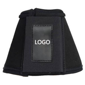 Botas de Montar a Caballo con Logotipo Personalizado, Botas Protectoras de Neopreno para Patas, Absorbentes de Impactos, con Gancho para Entrenamiento Ecuestre - Product Image 4