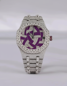 Montre Hip Hop en Moissanite Style Diamant Givré Luxe pour Hommes Fournisseur en Gros - Product Image 1