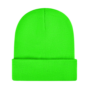 Gorro de Punto Unisex de Color Sólido, Modelo 2026, 100% Acrílico, Cálido para Invierno, Casual, para Adultos, Circunferencia de Cabeza 56-58CM, ODM OEM - Product Image 5