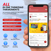 THINKCAR THINKDIAG MINI Scanner Obd2 pour Auto, Outil de Diagnostic Système Complet Obd2, Lecteur de Code de Diagnostic Voiture
