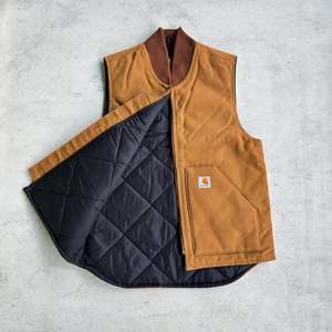 Gilets en toile pour hommes de style reworké Carhrtt, disponibles en plusieurs couleurs - Product Image 2