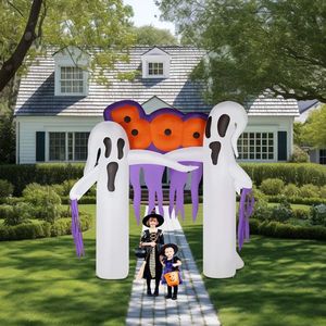 9.8ft White Ghost Inflatable Outdoor Holiday Yard Decoration Festive Yard Decorations - Product Image 6