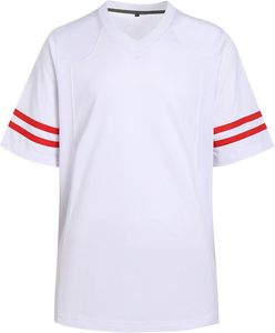Chemise décontractée sportive sans col pour homme, manches courtes, respirante, séchage rapide, 100% polyester, ODM, vêtements d'été - Product Image 2