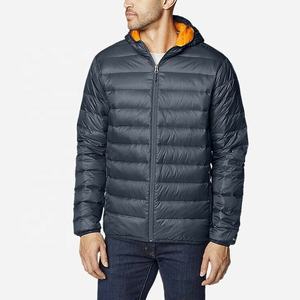 Chaqueta de burbuja acolchada de fabricante profesional unisex ligera cremallera completa transpirable de talla grande logotipo informal 2 partes inferiores activas - Product Image 6