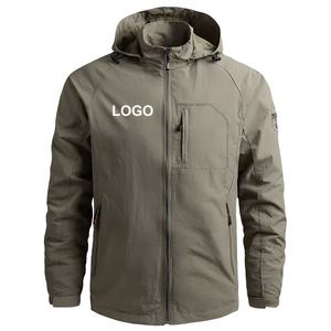 Veste Softshell Tactique pour Hommes, Séchage Rapide, Fine, Nouvelle, Vêtements d'Extérieur, Coupe-Vent, Veste Bomber pour Hommes - Product Image 1