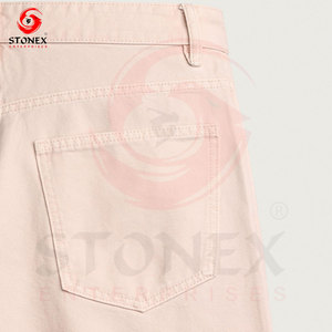 Shorts de mezclilla personalizados 100% vaqueros con diferentes diseños y colores para hombre, artículo de alta rotación. - Product Image 5