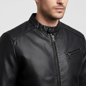 Premium Quality <b>Genuine</b> <b>Leather</b> <b>Jackets</b> for Men Winter Casual <b>Jackets</b> Soft <b>Genuine</b> <b>Leather</b> Outerwear Warm Fashionable - Product Image 3