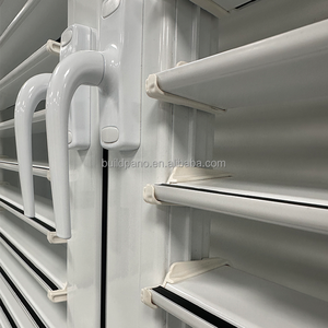 <span class=keywords><strong>Volet</strong></span> vertical moderne en aluminium à double panneau avec une grande surface de vue, durable et facile à nettoyer pour un usage résidentiel - Product Image 5