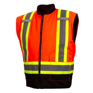 เสื้อแจ็คเก็ตฮู้ดดี้สะท้อนแสงเพื่อความปลอดภัย หลายสี ผลิตจากวัสดุโพลีเอสเตอร์ กันน้ำ - Product Image 5