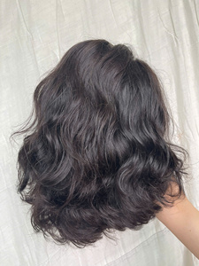 Peluca de Cabello Humano 100% con Cierre de Encaje HD, Parte Media, Ondulada Natural, Sin Pegamento, Pre-Desplumada, para Mujeres - Product Image 2