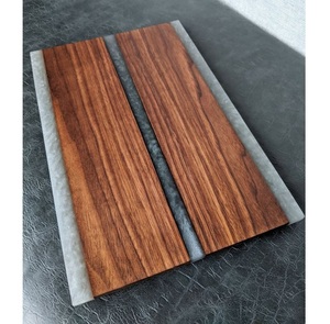 Tabla de Cocina de Resina de Madera Natural para Chefs, Tabla de Epoxi de Diseño para Cocinas de Lujo - Product Image 1