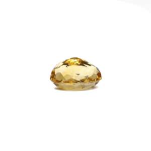 Golden Oval Cabochon Citrine 4.7 Carat Loose Gemstone for Fine Jewelry - Product Image 3