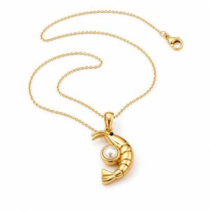 Collar con Colgante de Camarón Personalizado para Festivales de Mariscos y Recuerdos - Product Image 5