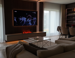 <span class=keywords><strong>Cheminée</strong></span> décorative murale Inno-Fire de 60 pouces, <span class=keywords><strong>faux</strong></span> <span class=keywords><strong>feu</strong></span> pour cheminées - Product Image 3