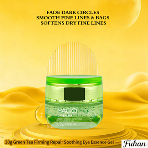 Suero en Gel Reafirmante <span class=keywords><strong>y</strong></span> Reparador para el Contorno de Ojos con Té <span class=keywords><strong>Verde</strong></span>, Extracto de Tremella <span class=keywords><strong>y</strong></span> PGA, Hidratante, Reduce Líneas Finas, Efecto Lifting, Antiarrugas <span class=keywords><strong>y</strong></span> Antienvejecimiento - Product Image 1