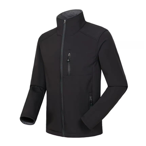 Best Wholesale Men's Lightweight Softshell <b>Jacket</b> Hiking Waterproof Breathable Windproof <b>Fleece</b> <b>Lined</b> Outdoor <b>Jacket</b> Custom OEM - Product Image 1