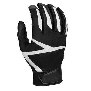 New Custom Professional Baseball Training Gloves Beginners Premium Quality Ambidextrous <b>Hook</b> Loop Closure 100% Batting Gloves - Product Image 2