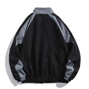 เสื้อแจ็คเก็ตกันลมสำหรับผู้ชาย OEM คุณภาพสูง น้ำหนักเบา ระบายอากาศได้ดี กันลม เหมาะสำหรับกิจกรรมกลางแจ้ง - Product Image 5